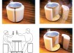 Occasional table with stools