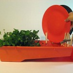 Stylish dish racks for small kitchens