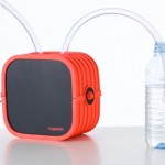 Pumpkin portable water filtration system