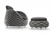 Rapunzel Chair and Pouf Collection
