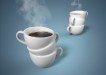 Triple Coffee Cup