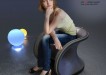 Wormhole Folding Seat