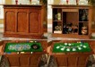 tahoe antique oak gaming bar 1