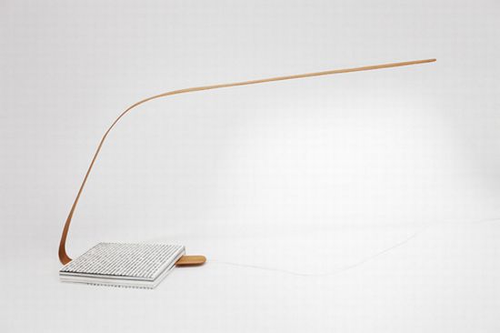 a bookmark lamp