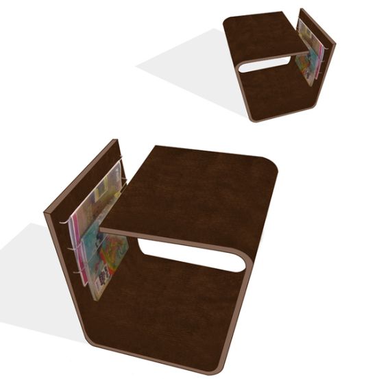bent coffee table