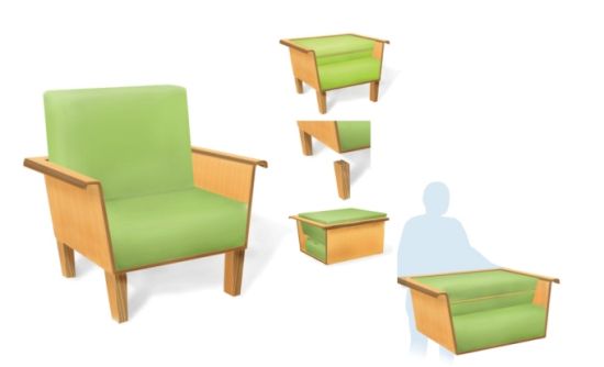 bucket chair