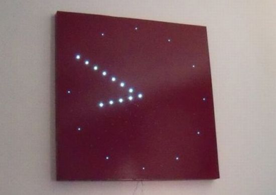 diy analog led clock