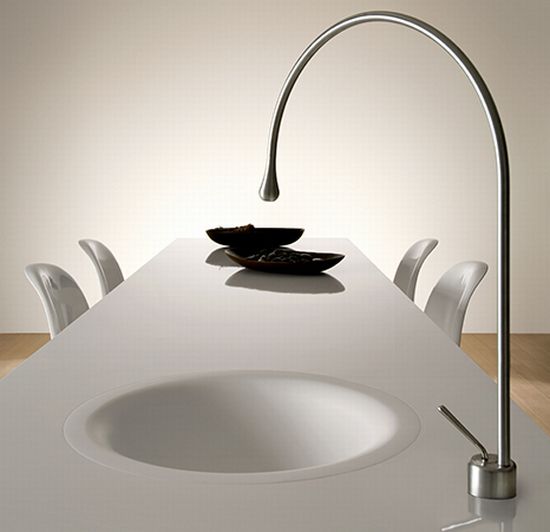 gessi goccia dining table concept1 gessi goccia dining table concept1