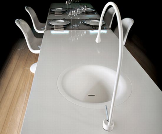 gessi goccia dining table concept gessi goccia dining table concept