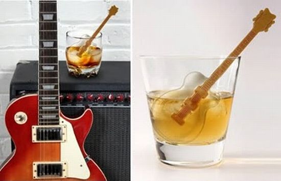 guitar ice cube trays