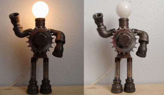 herbie the gear bot lamp herbie the gear bot lamp