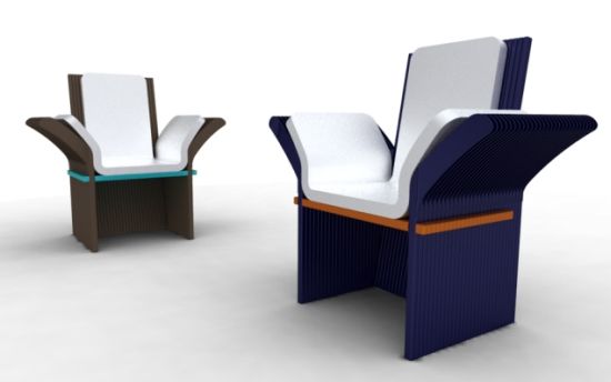 hockey stick chair
