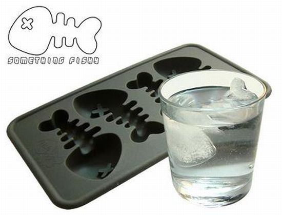 ice fish bones cube tray pictures 1