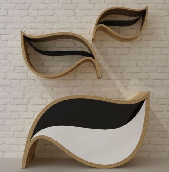 leaf shelves