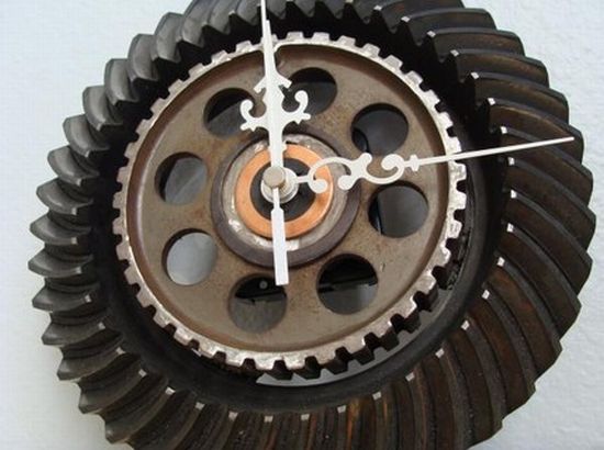 matt ring gear clock