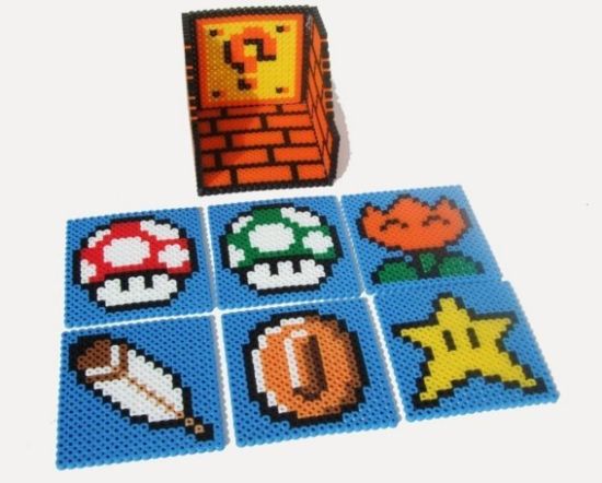 nintendo mario coasters