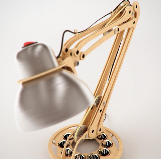 rhizome wooden lamp 1
