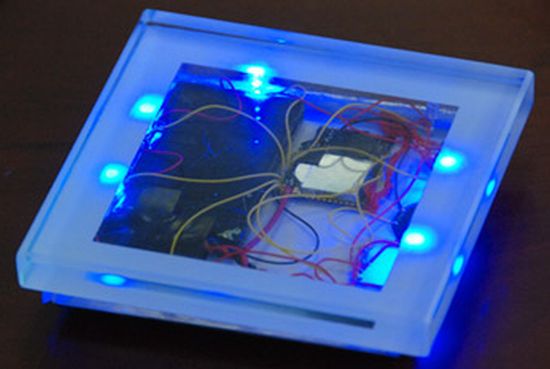 sentilla computerized drink coaster