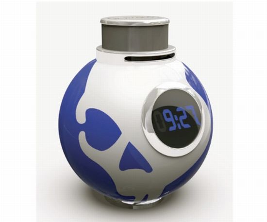 skull candy alarm clock