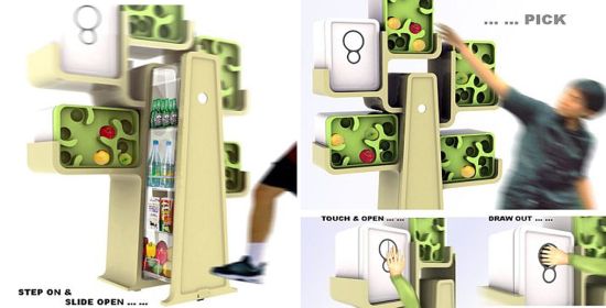 tree house fridge