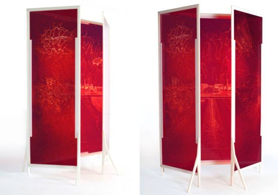triptich room divider