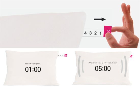wake up alarm pillow3